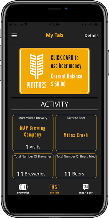 Get PintPass and find your new favorite craft brewery